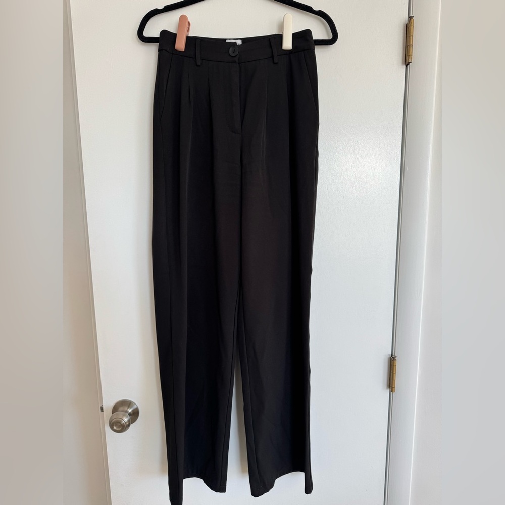 Princess Polly Archer Black Dress Pants